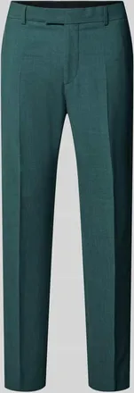 Strellson Straight Leg Anzughose aus Woll-Mix Modell MELWIN in Petrol, Gr&ouml;&szlig;e 102