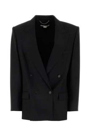 Stella McCartney Black Double Breasted Blazer