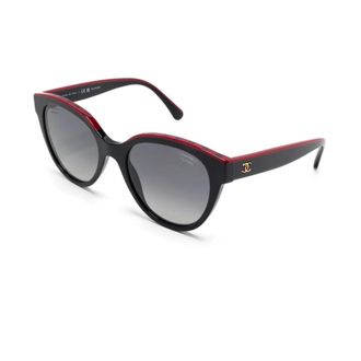 Chanel Sunglasses, female, Black, Size: 54 MM Ch5414 1794S8 Sunglasses