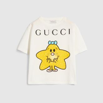 Gucci Kids - Cotton T-shirt With Print, White