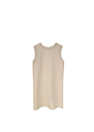 Ermanno Scervino Linen Blend Sleeveless Dress Size S