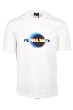 Paul Smith Mens ECLIPSE CASUAL FIT T-SHIRT WHITE Cotton - Size X-Large