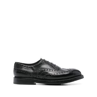 Premiata Binder - Heren - Veterschoenen - Zwart - 45 EU - Leer - Schoenen