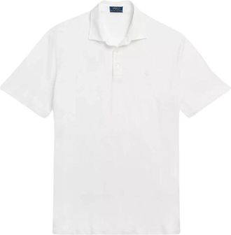 Ralph Lauren Katoenen poloshirt Classic Fit - Heren - Polos - Wit - 2XL - Katoen - Tops