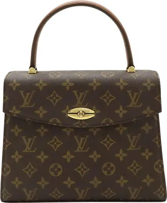 Louis Vuitton Monogram Malletier Handbag (Authentic Pre-Loved)