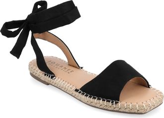 Journee Collection Women & apos;s Emelie Medium and Wide Width Espadrille Sandals