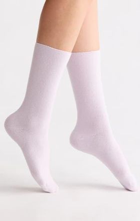 Nordstrom Cozy Crew Socks in Purple Hush at Nordstrom Rack, Size 9/11