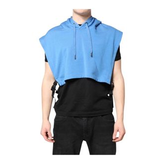 Dolce & Gabbana Vests, male, Blue, Size: ONE SIZE Sportswear Vest