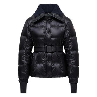 Moncler Winter Jackets, female, Blue, Size: M Moncler Coats Blue