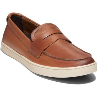 Cole Haan Pinch Weekend Penny Loafer in Ch British Tan/Angora at Nordstrom Rack, Size 9