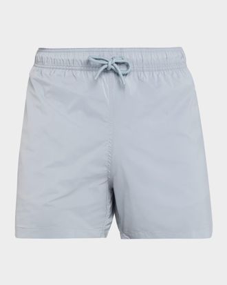 Frescobol Carioca Men & apos;s Salvador Elastic-Waistband Swim Trunks