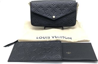 Louis Vuitton F&eacute;Licie Pochette Leather Crossbody Womens Bag (Pre-Owned)