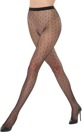 Wolford Dot Net Tights in Black at Nordstrom, Size X-Small