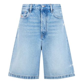 Diesel Denim Shorts, female, Blue, Size: W27 De-Sire Short