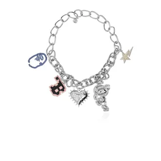 A Bathing Ape A Bathing Ape, Accessoires, Dames, Grijs, ONE Size, Ketting met Bedels