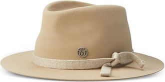 Maison Michel Fedora André con nastro - Toni neutri