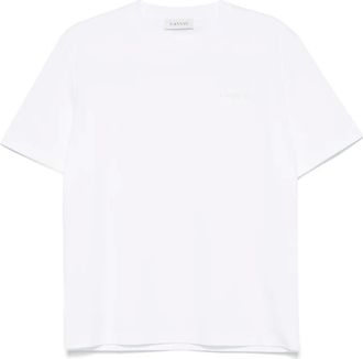 Lanvin T-shirt con logo - Bianco