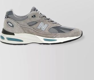 New Balance mesh and suede sneakers