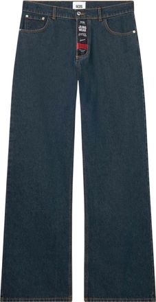 GCDS Pantaloni da lavoro a 5 tasche - - Jeans - Uomo - Blu - W32