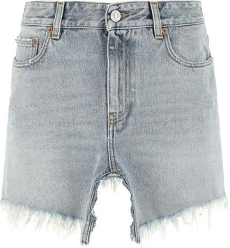 Balenciaga Denim Cut-Up mini skirt