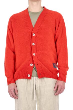 Howlin Shetland Shaggy Bear Boxy Fit Wool Cardigan