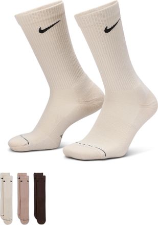 Nike Unisex Everyday Elevated Crew Socks (3 Pairs) in Multicolor | HQ4335-905