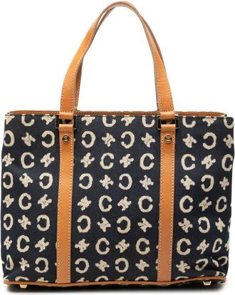 Celine Pre-owned Celine C Macadam Denim Handbag Ladies A485WCAQ3WZZET1I