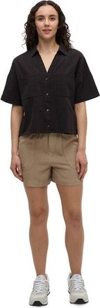 tentree Ashwood Shirt in Meteorite Black at Nordstrom, Size X-Large