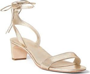 Loeffler Randall Jackie Ankle Tie Sandal in Champagne at Nordstrom Rack, Size 6.5