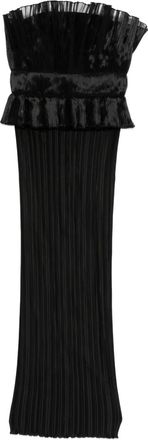 L&rsquo;Id&eacute;e Abito con ruches - Nero