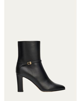 Valentino Garavani 100mm Cuttie Leather Slingback Pumps