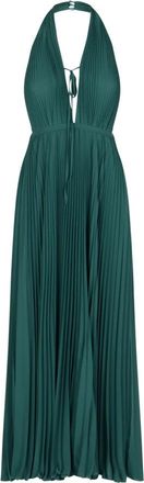 Raquel Diniz Raissa Dress - Dames - Maxi kleedjes - Groen - S - Kleedjes