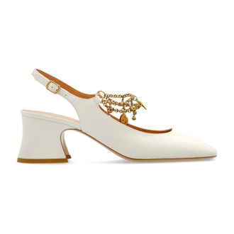 Chloé Pumps, female, Beige, Size: 10 US Heeled shoes Charms