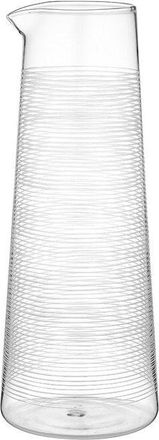 Ladelle Wasserkrug Linear Etched Clear 1.2 Liter