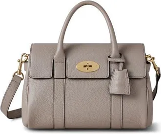 Mulberry Small Bayswater Satchel in Cashmere Taupe at Nordstrom