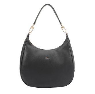 Paul Costelloe Womens Anano Leather Tote/Shoulder Bag - Black - One Size