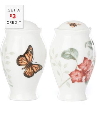 Lenox Butterfly Meadow Salt & Pepper Shakers
