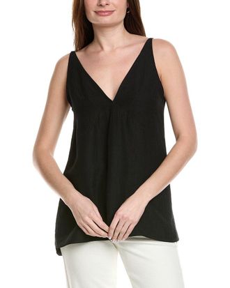 Proenza Schouler White Label Mitchell Linen-Blend Top