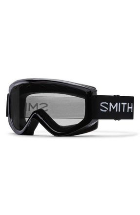 Smith Electra Airflow Snow Goggles in Black /Clear at Nordstrom