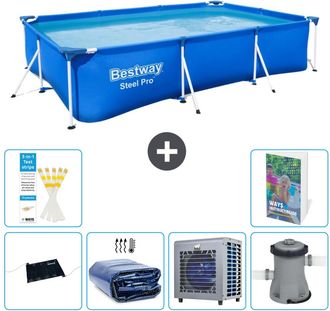 Bestway Piscina Bestway Steel Pro Rectangular - 300x201x66 Cm - 7-piezas S42