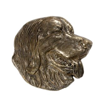 OEM Hovawart: Una Placa Conmemorativa Con Un Perro, Un Agradecimiento Personalizado, Un Premio, Un Diploma Con Dedicatoria De La Marca Art-dog