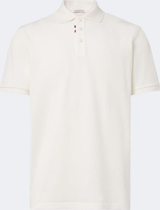 Moncler Cotton piqu&eacute; polo shirt