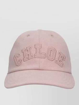 Chlo&eacute; casual hat curved brim street style