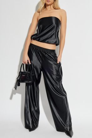 Alexander Wang Top With Exposed Shoulders, Womens, Black