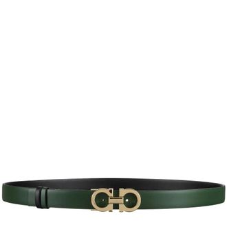 Ferragamo Reversible And Adjustable Gancini Belt