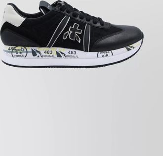Premiata casual low top sneakers with textured sole