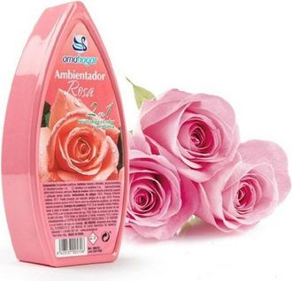 Trade Shop Trade Shop - Lote De 12 Desodorantes De Ambiente En Gel Que Absorben El Olor Fragancia Rosa