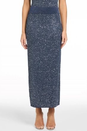 Toccin Alisha Midi Skirt In Outer Space