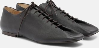 Christophe Lemaire Zapatos derby Souris de piel
