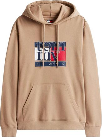 Tommy Jeans Hombre, Sudaderas, Beige, Talla: XL